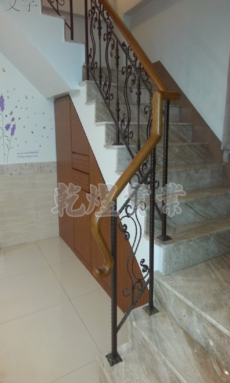 藝術鍛造扶手0037