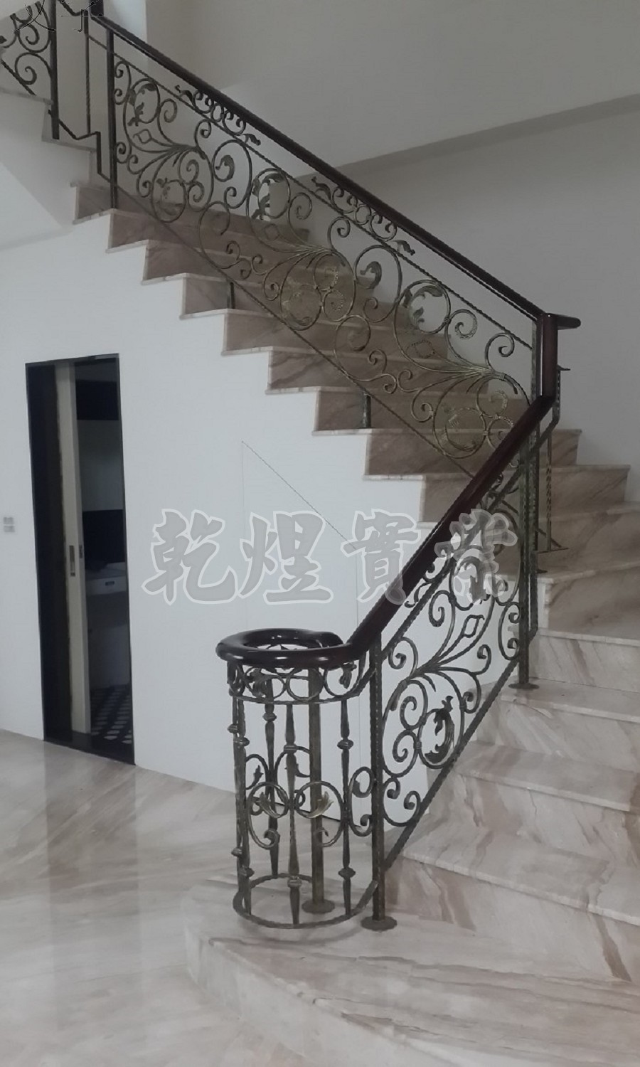 藝術鍛造扶手0022