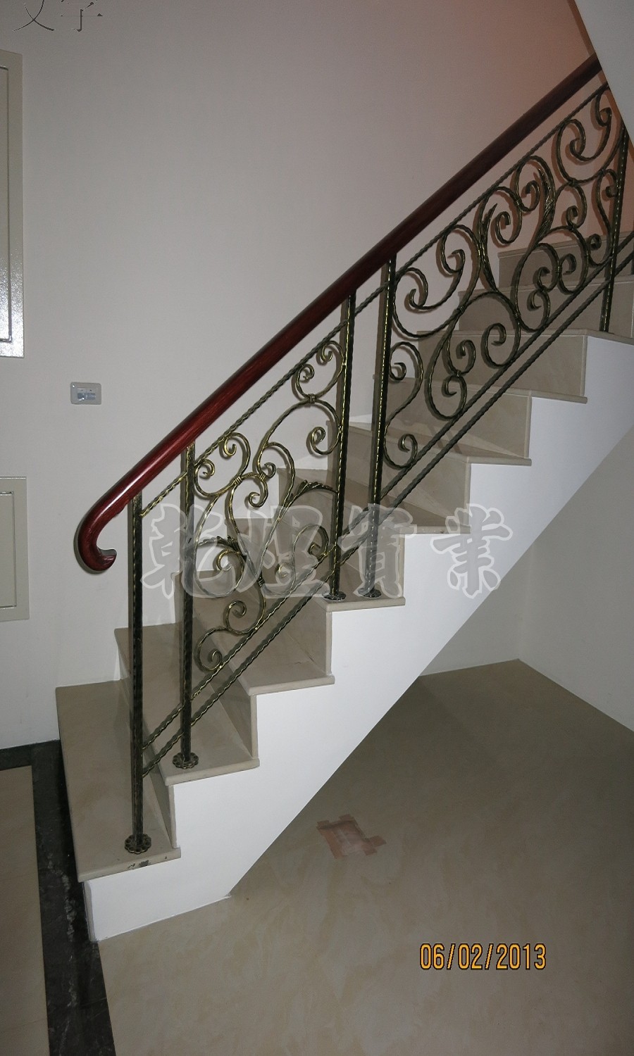 客製化鍛造扶手0181