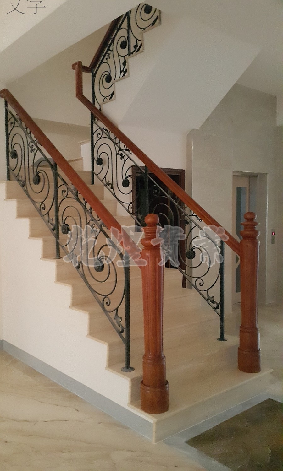 樓梯鍛造扶手0066