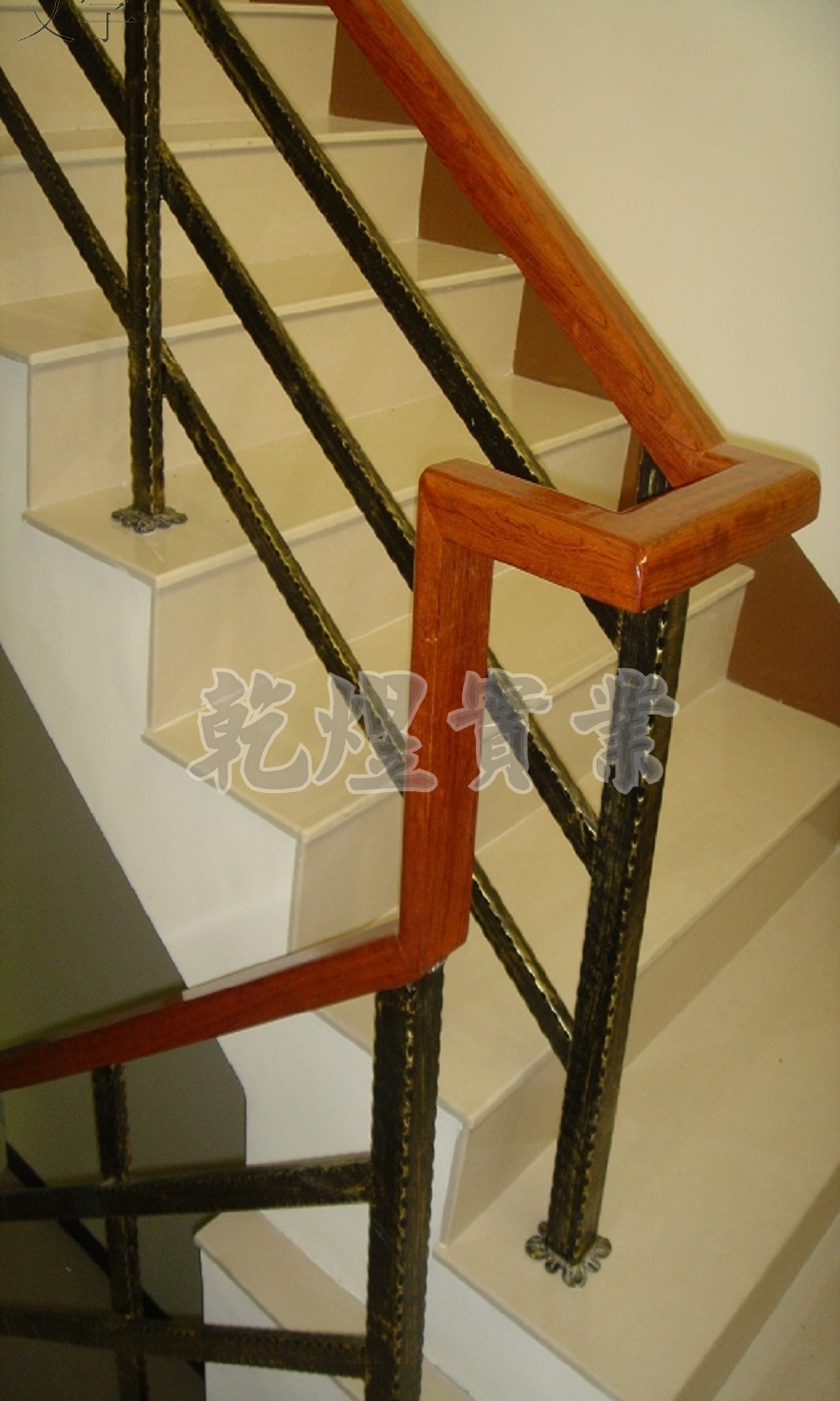 日式鐵件扶手0243