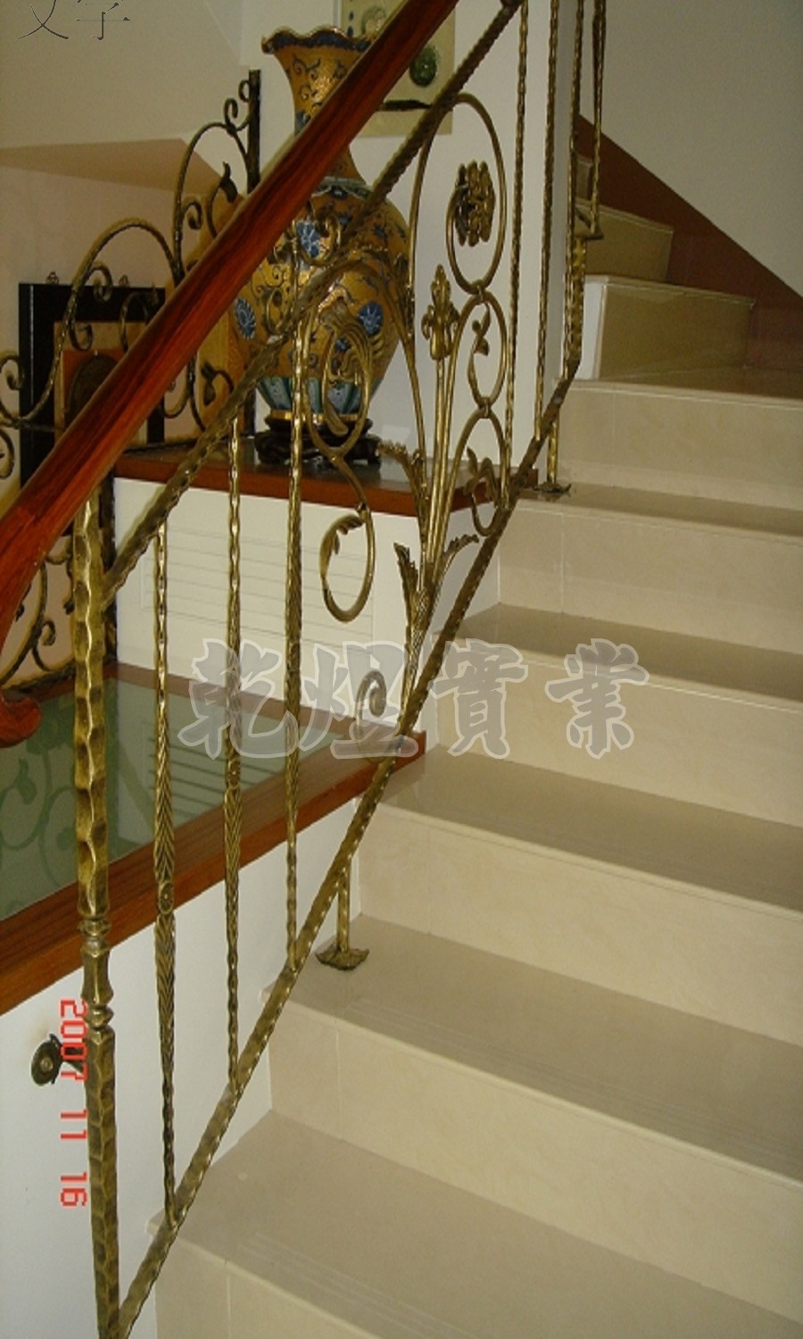 客製化鍛造扶手0062