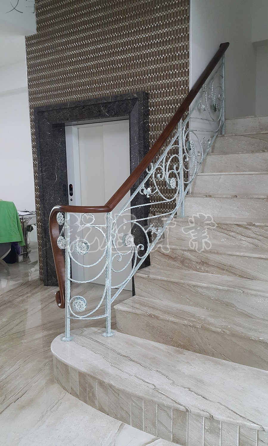 樓梯鍛造扶手0046