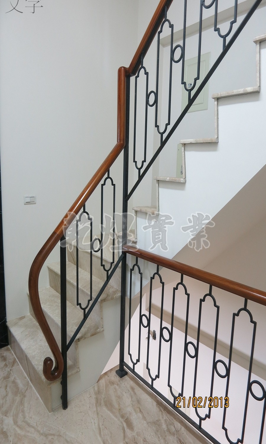 純手工鍛造扶手0028