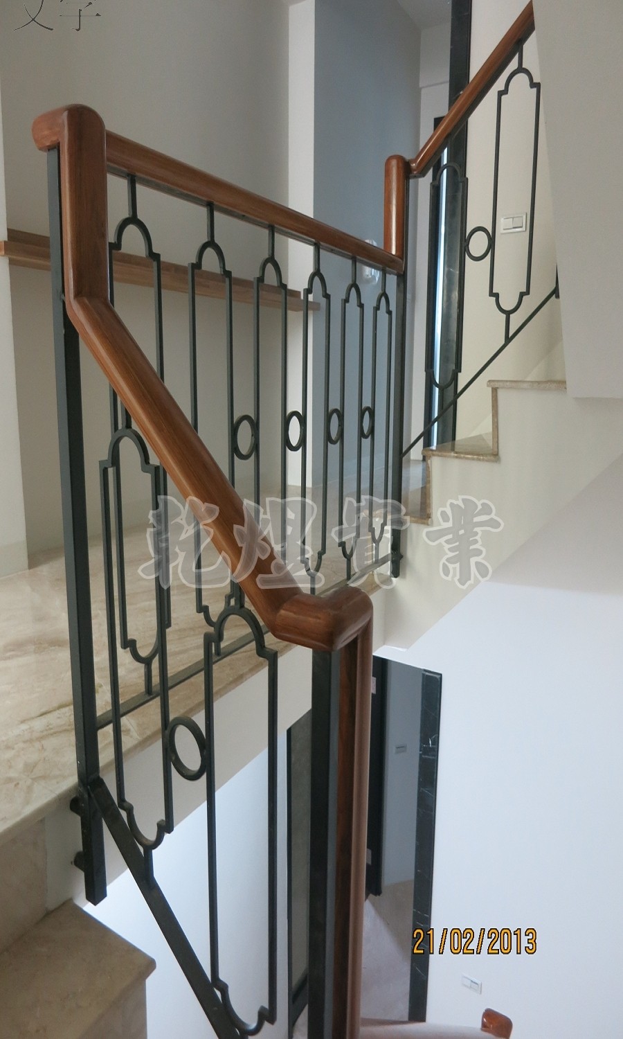 純手工鍛造扶手0036