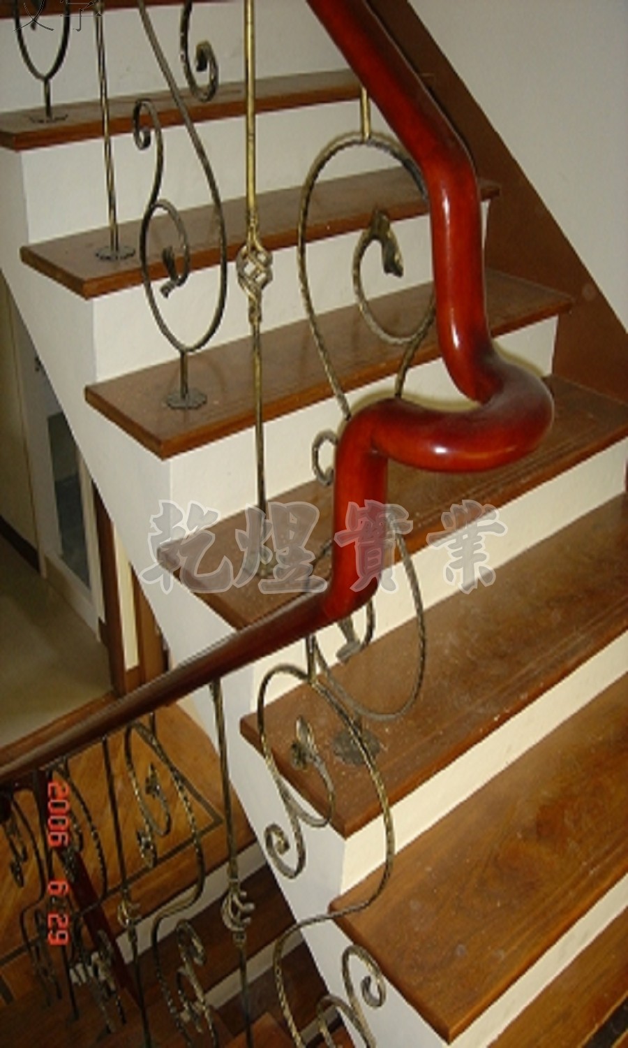 客製化鍛造扶手0014