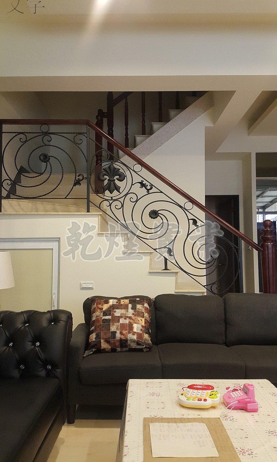 樓梯鍛造扶手0077