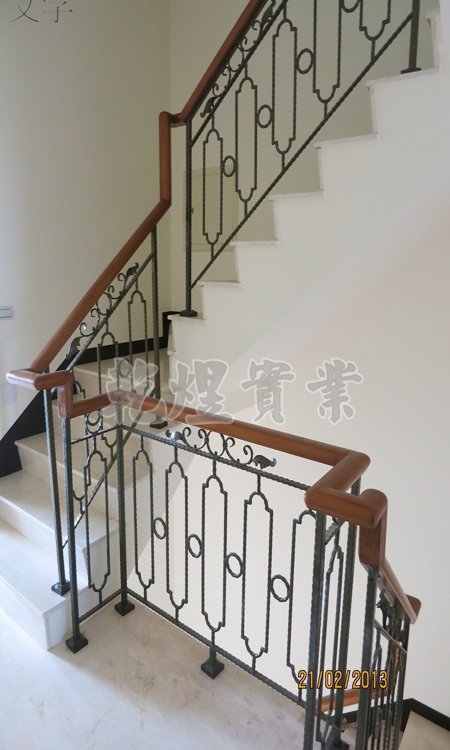 純手工鍛造扶手0057