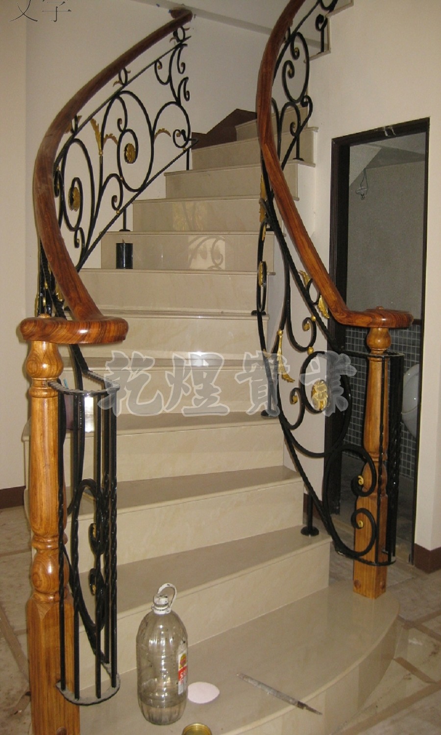 客製化鍛造扶手0132