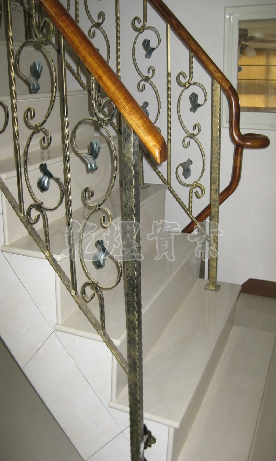 純手工鍛造扶手0196