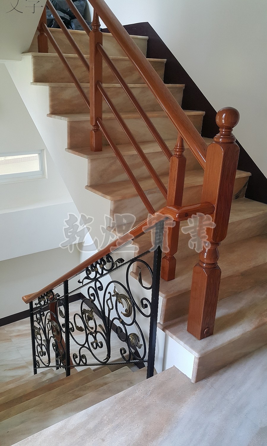 樓梯鍛造扶手0083