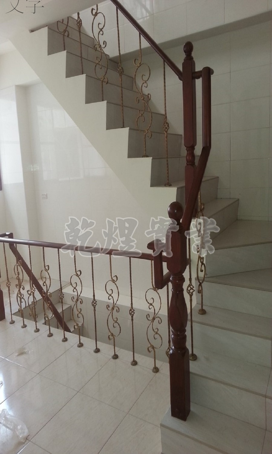 藝術鍛造扶手0084