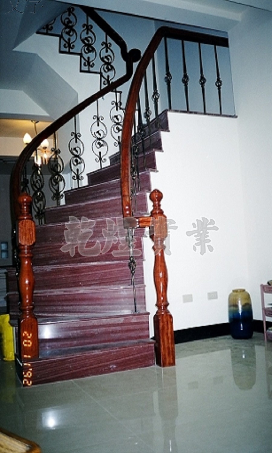 樓梯藝術扶手0121