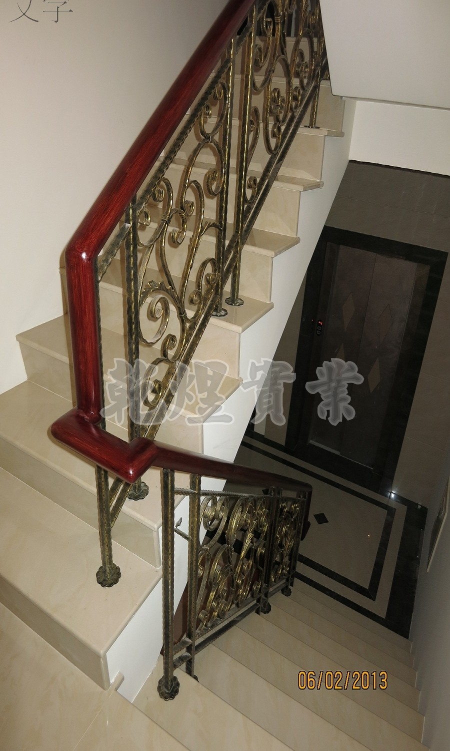 客製化鍛造扶手0174