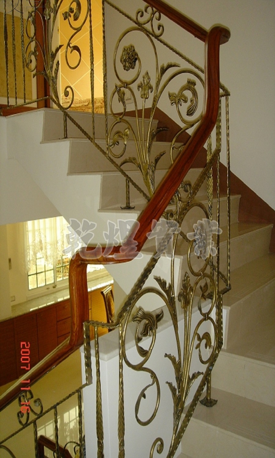 客製化鍛造扶手0074