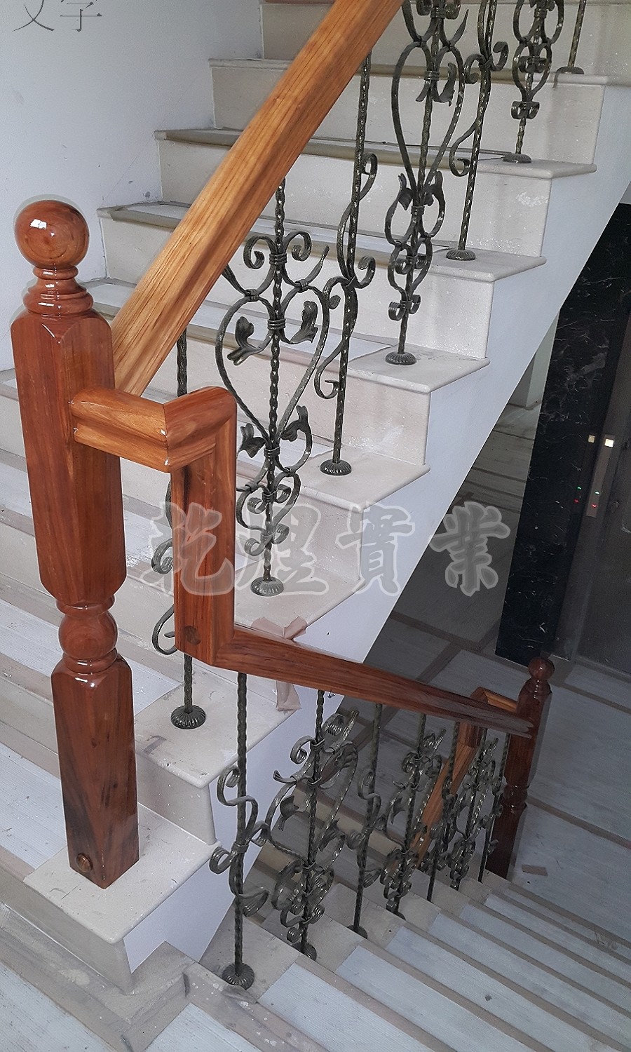 藝術鍛造扶手0091