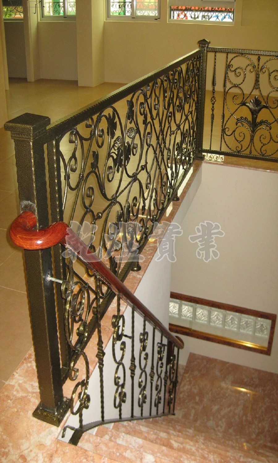 客製化鍛造扶手0190