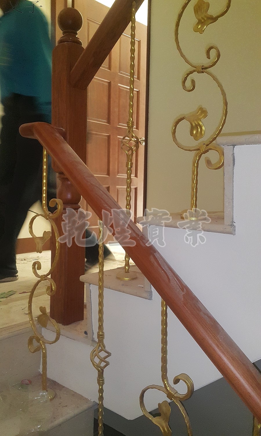 藝術鍛造扶手0138