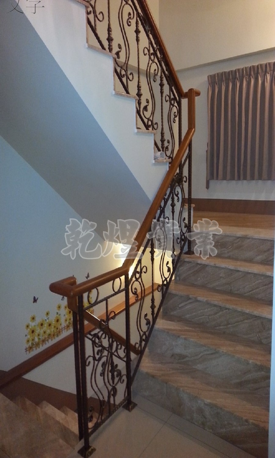 藝術鍛造扶手0047