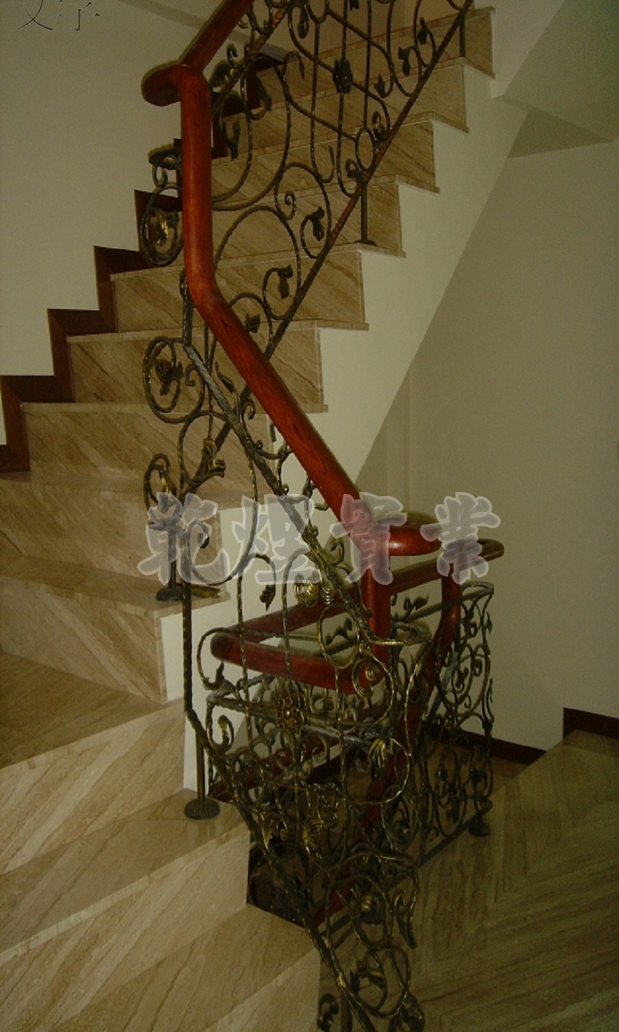 客製化鍛造扶手0087