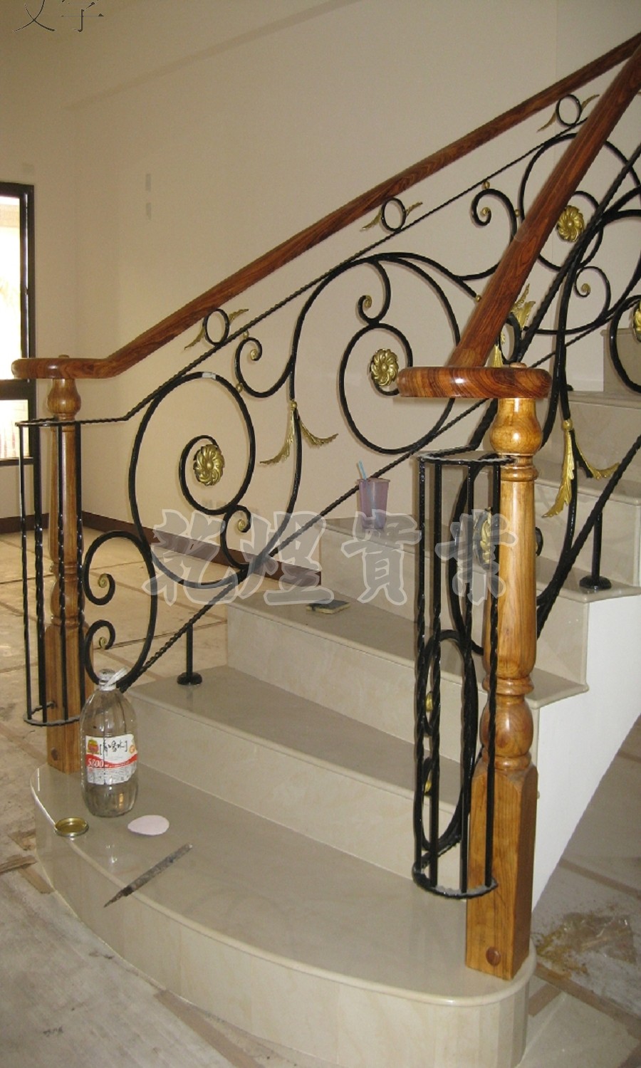 客製化鍛造扶手0136