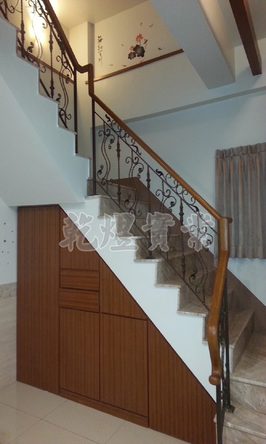 藝術鍛造扶手0039