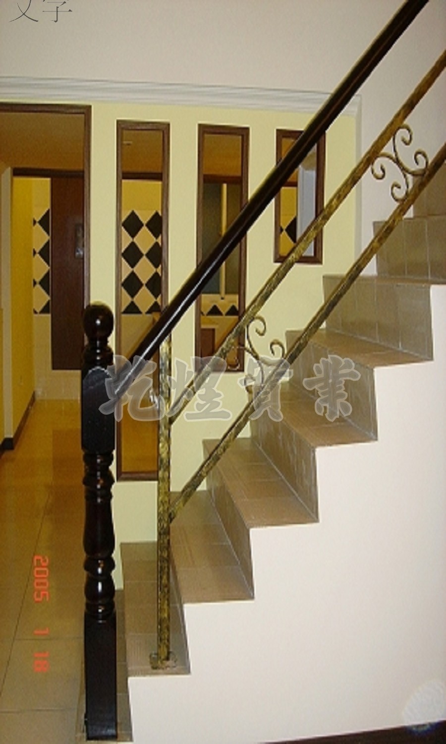 樓梯藝術扶手0125