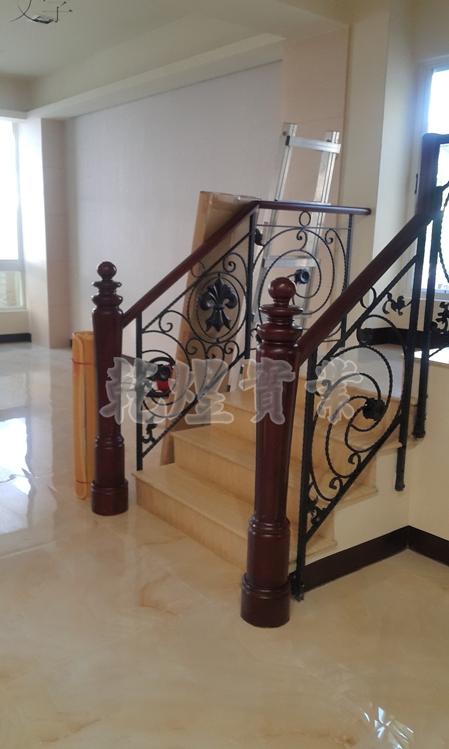 樓梯鍛造扶手0081