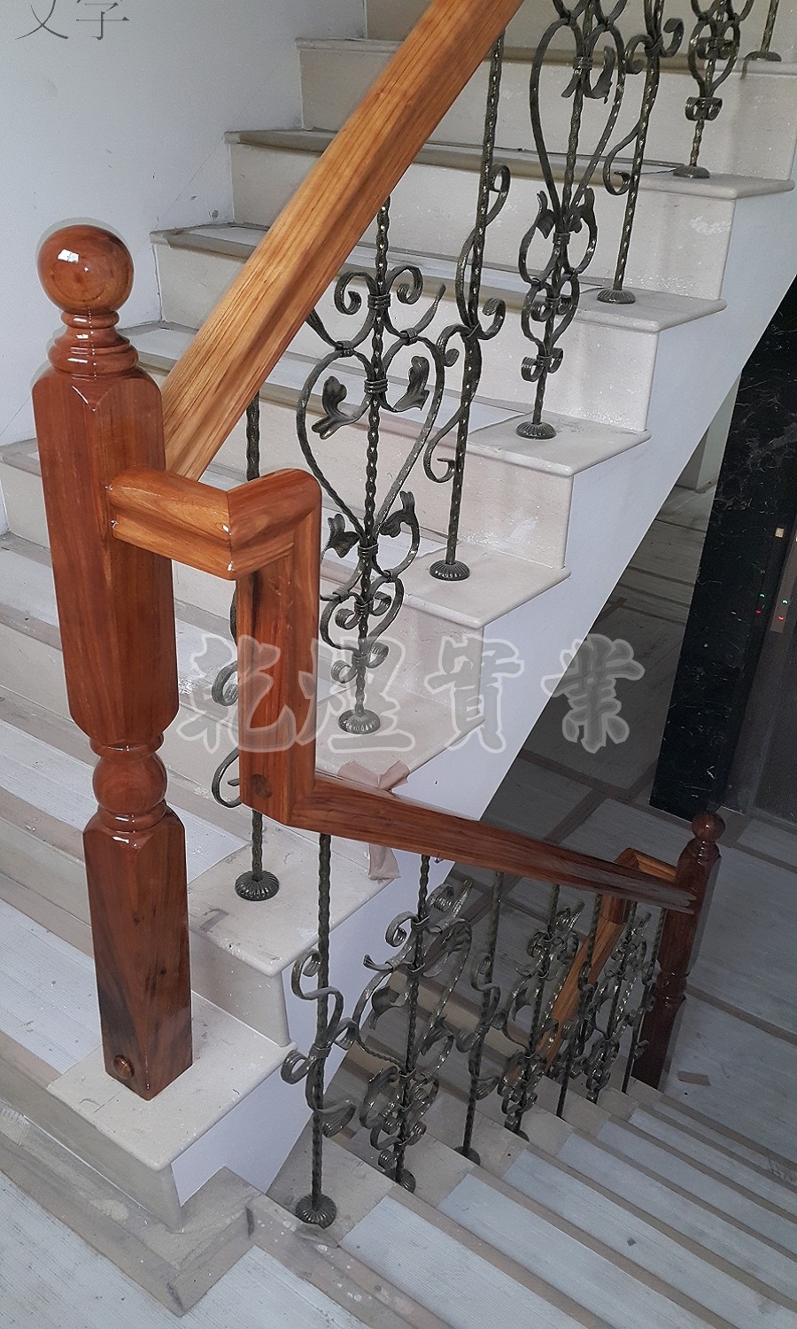 藝術鍛造扶手0090