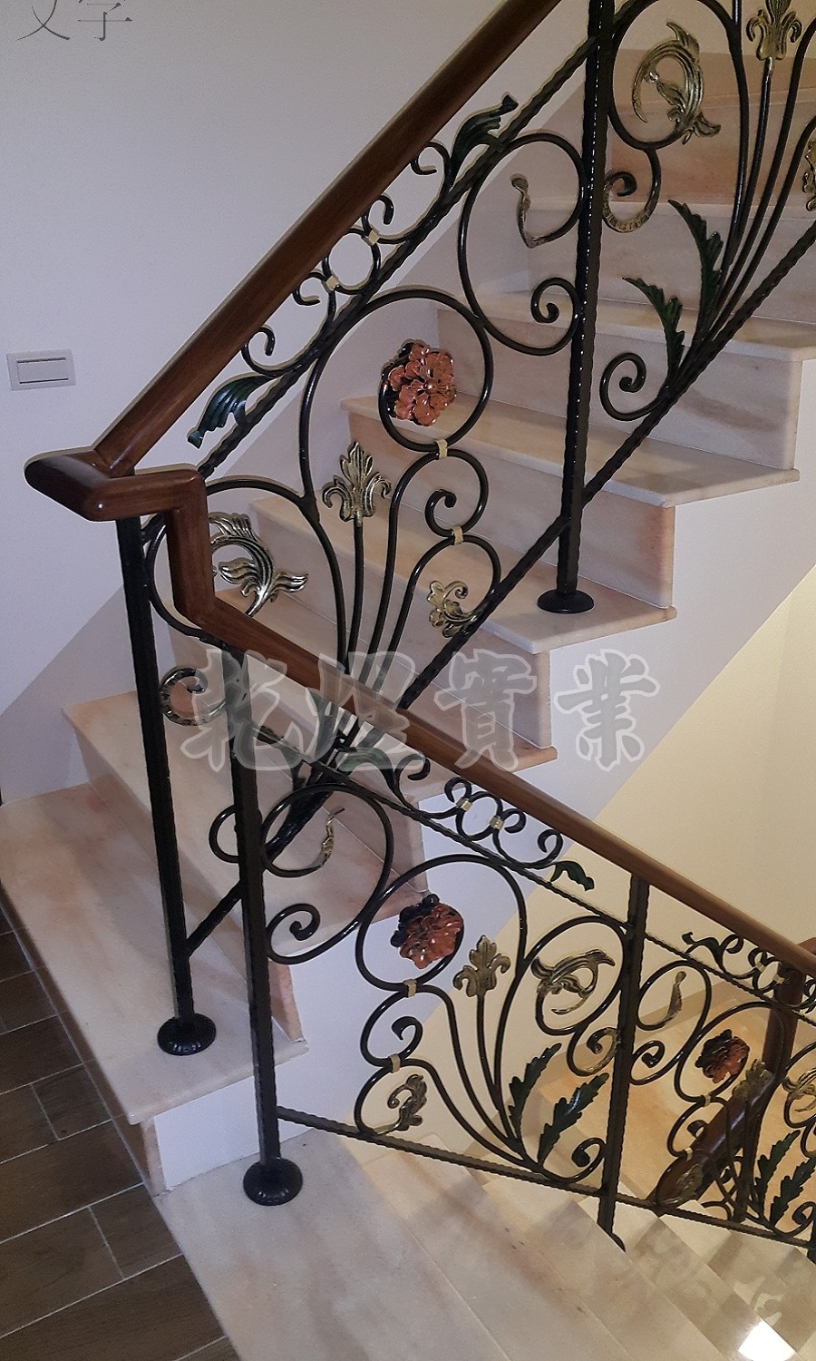 藝術鍛造扶手0128