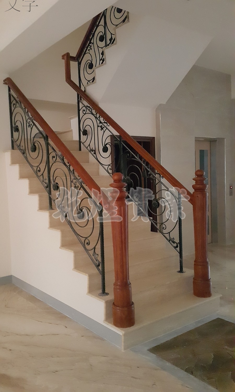 樓梯鍛造扶手0068