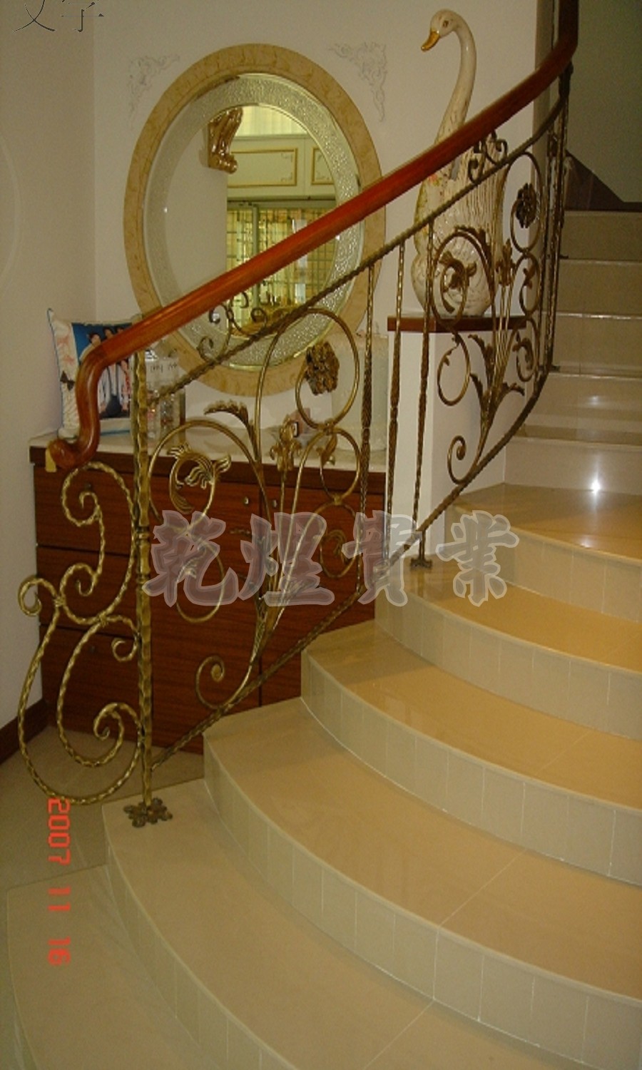 客製化鍛造扶手0058