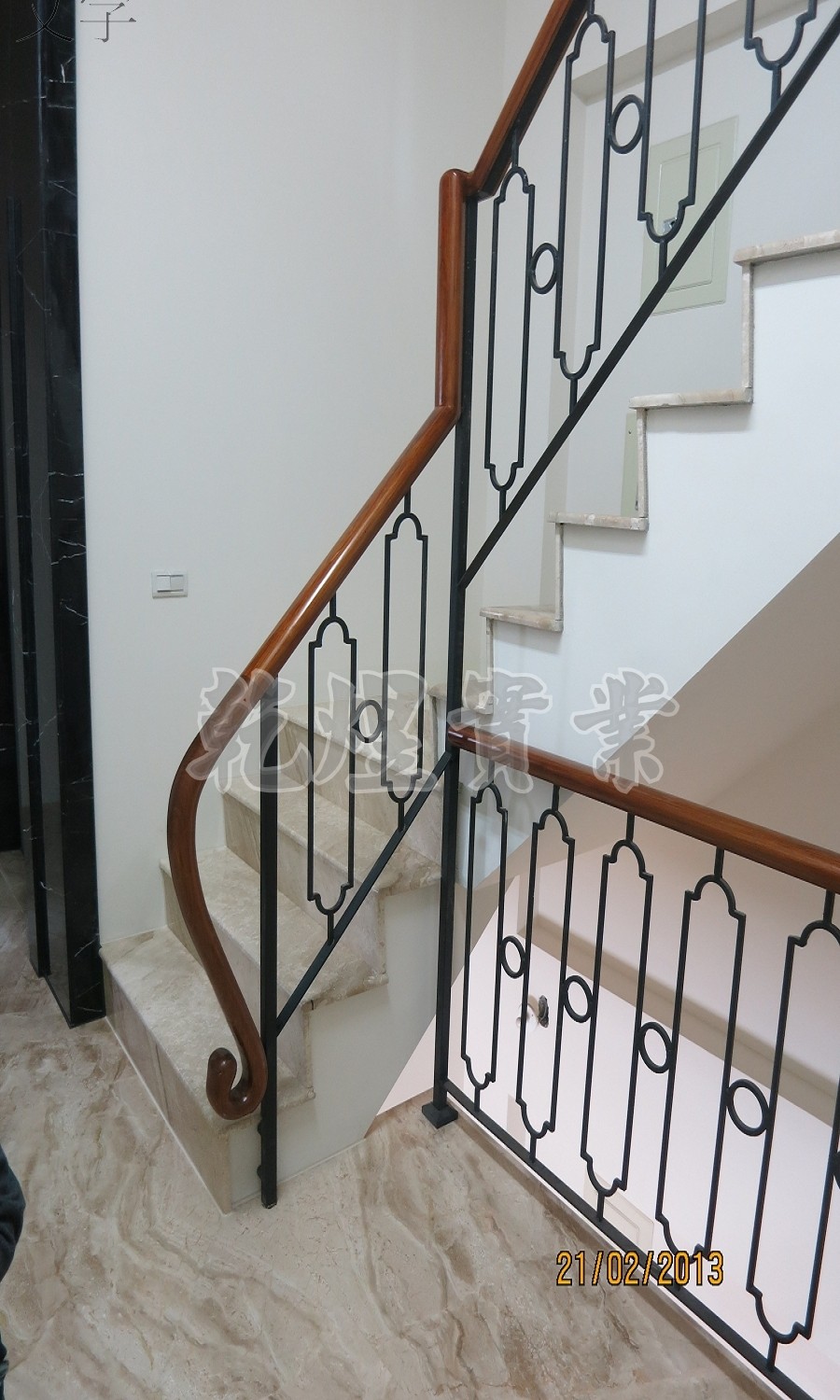 純手工鍛造扶手0027