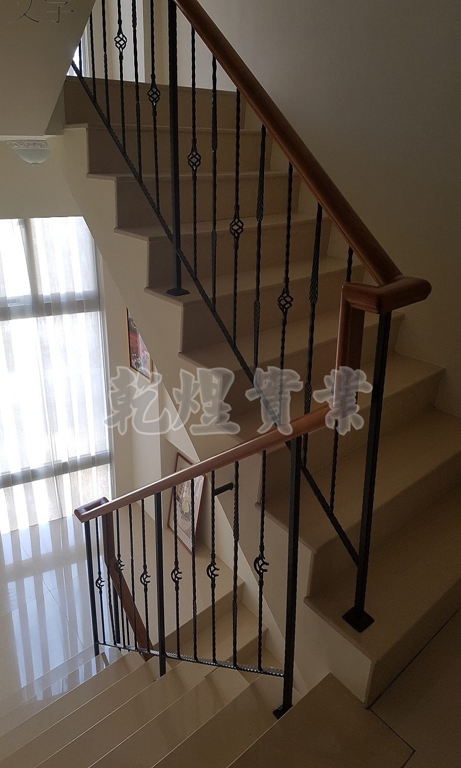 樓梯鍛造扶手0116