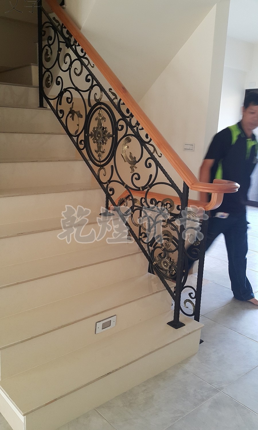 藝術鍛造扶手0104