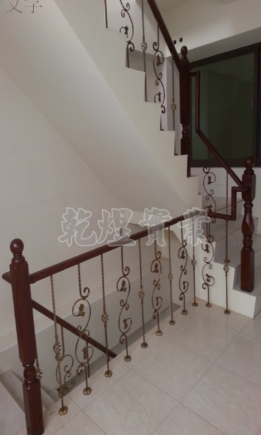 藝術鍛造扶手0082