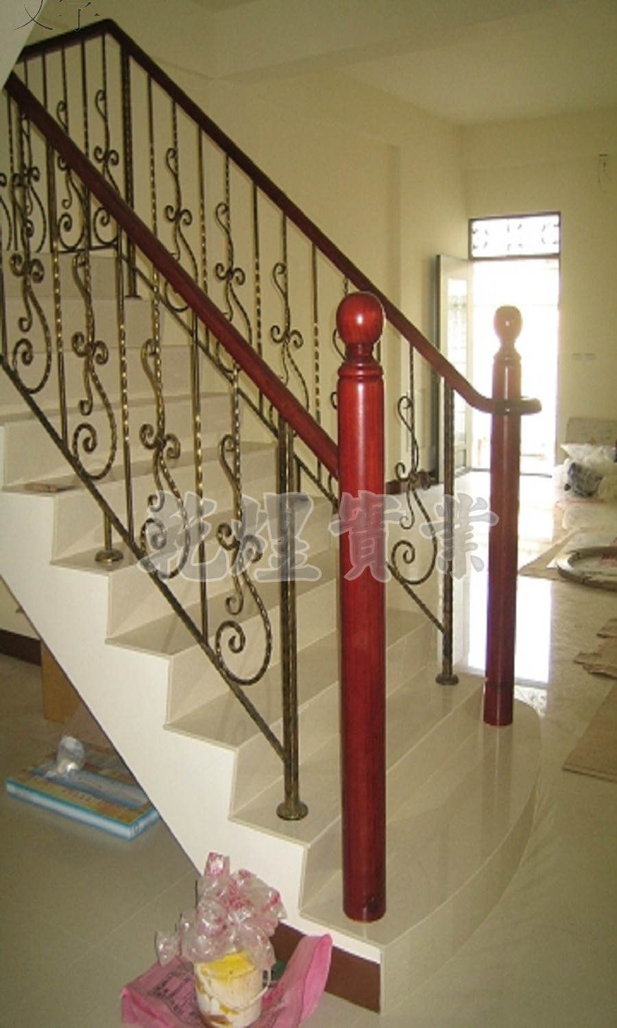 純手工鍛造扶手0156