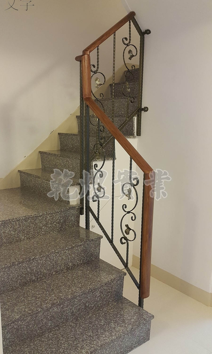 樓梯鍛造扶手0096