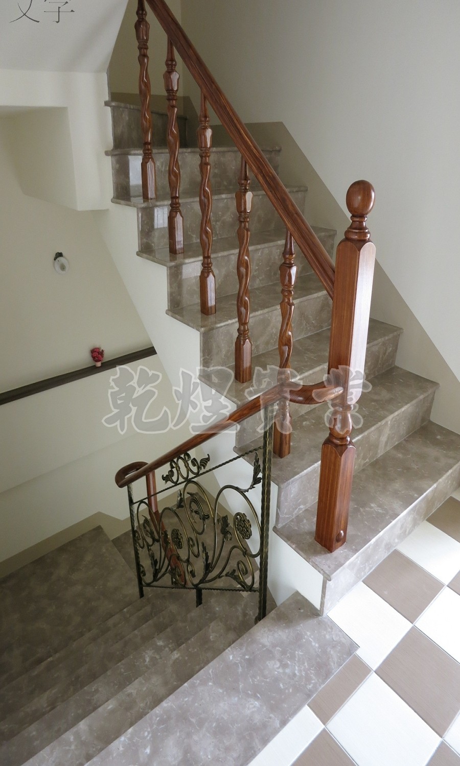 客製化鍛造扶手0149