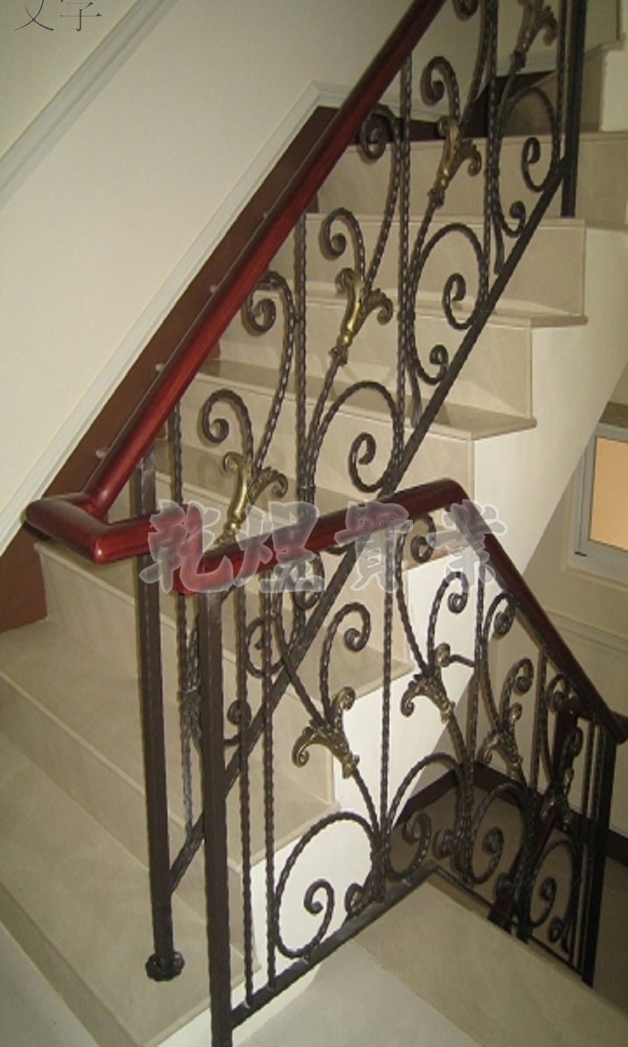 純手工鍛造扶手0140