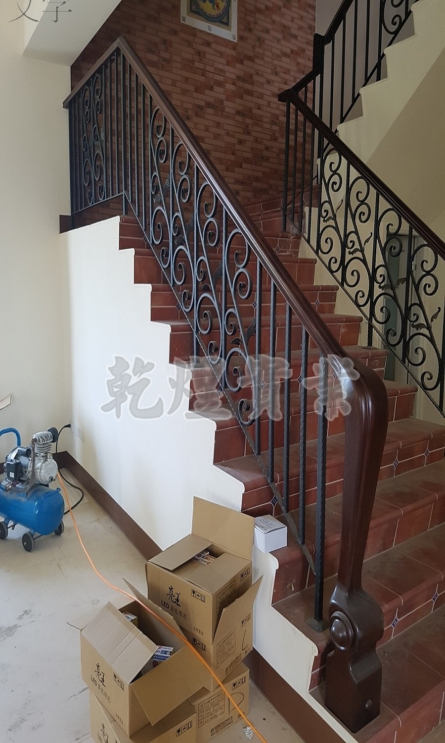 樓梯鍛造扶手0138