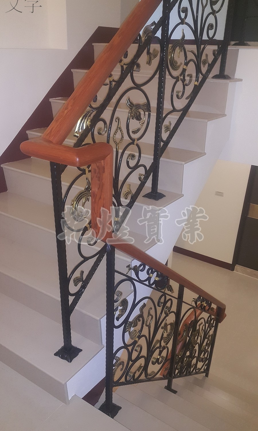 樓梯鍛造扶手0017