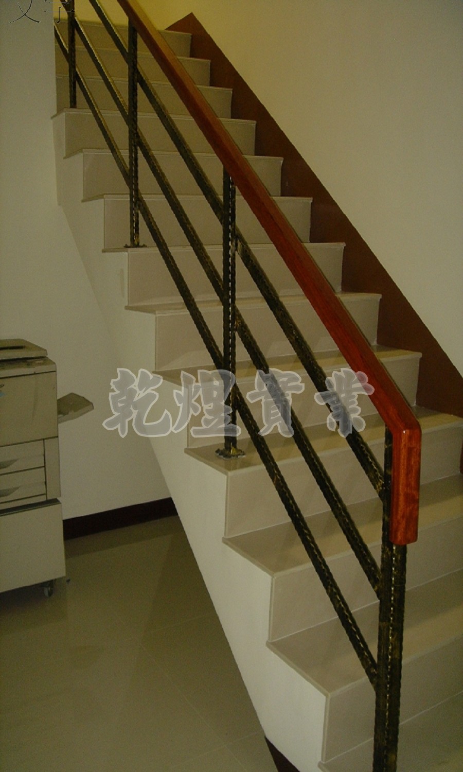 日式鐵件扶手0239