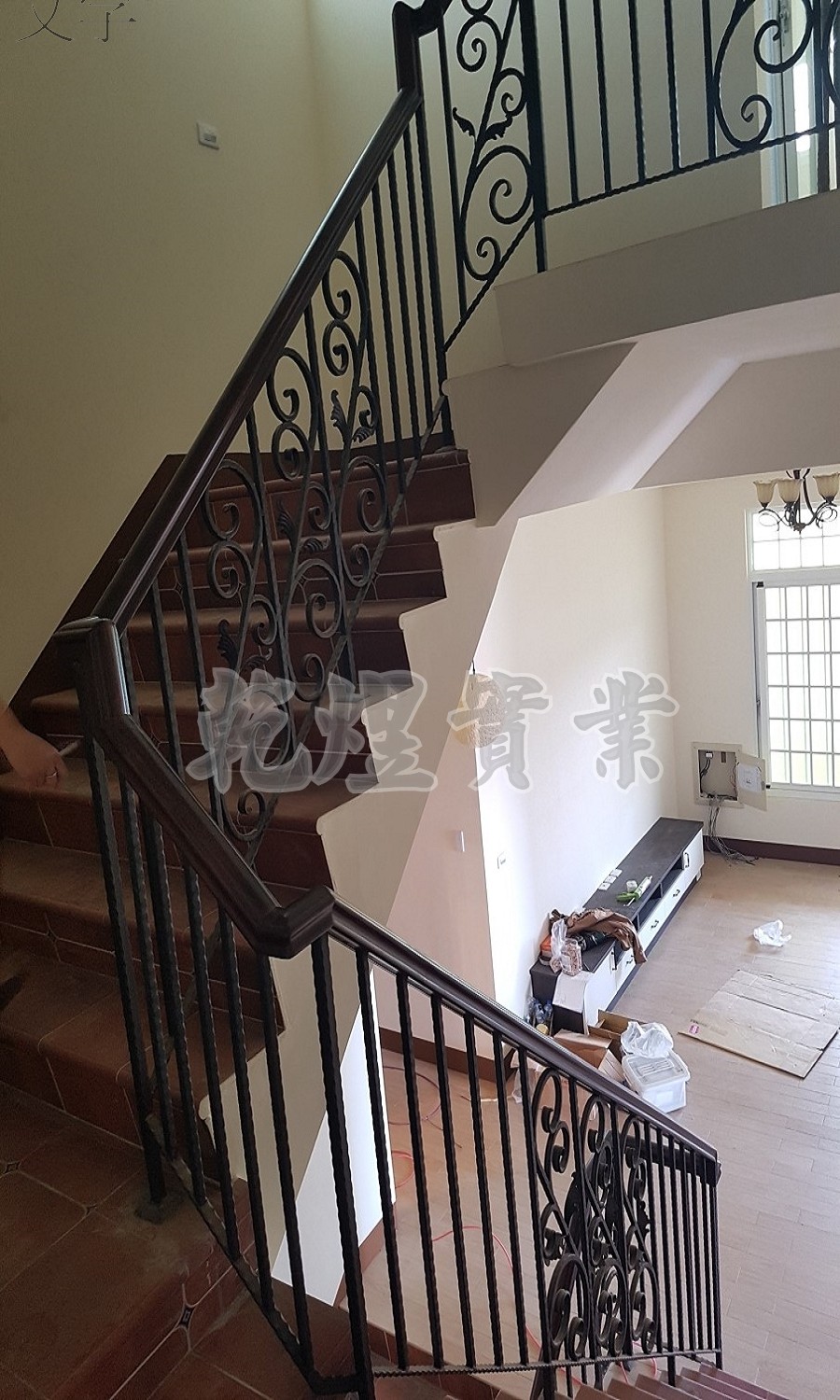樓梯鍛造扶手0144