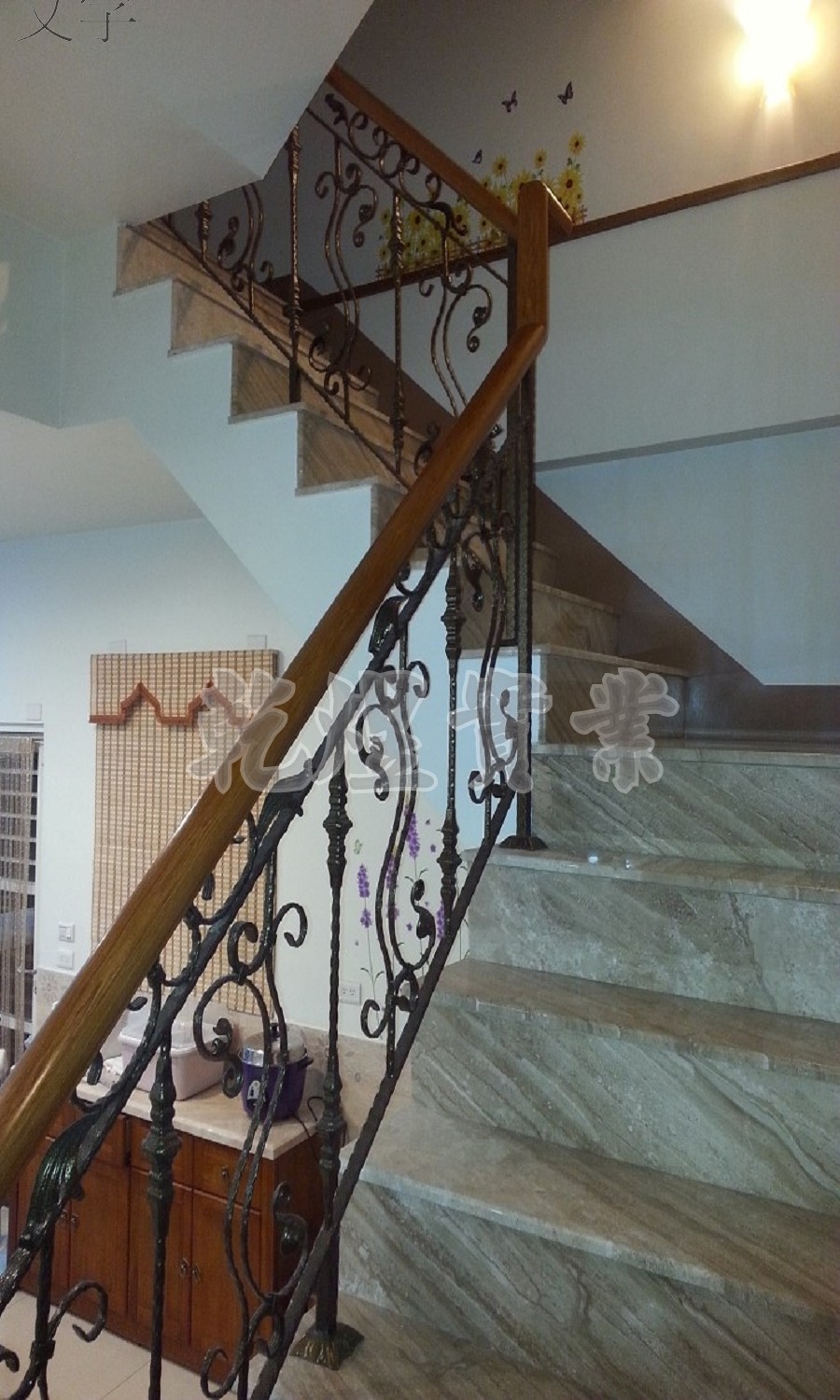 藝術鍛造扶手0044