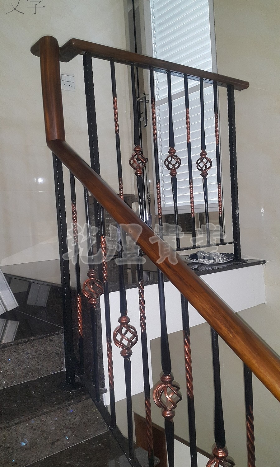 藝術鍛造扶手0149