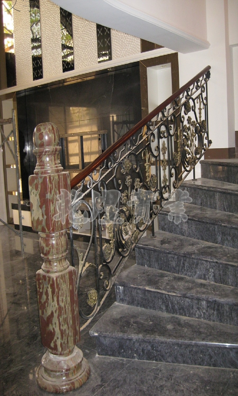 客製化鍛造扶手0196