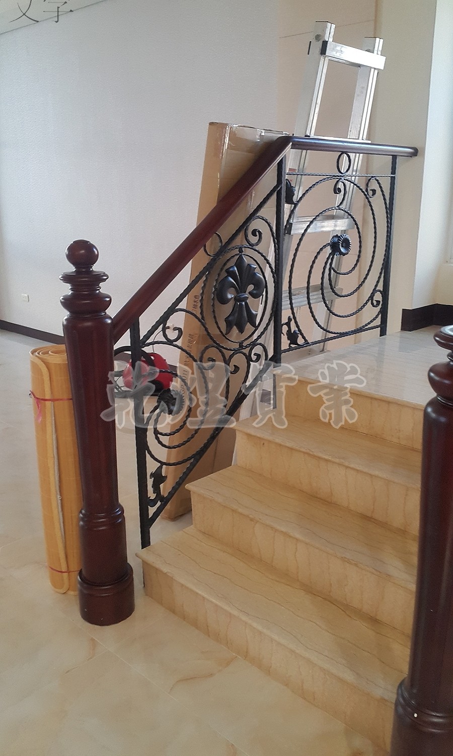 樓梯鍛造扶手0080