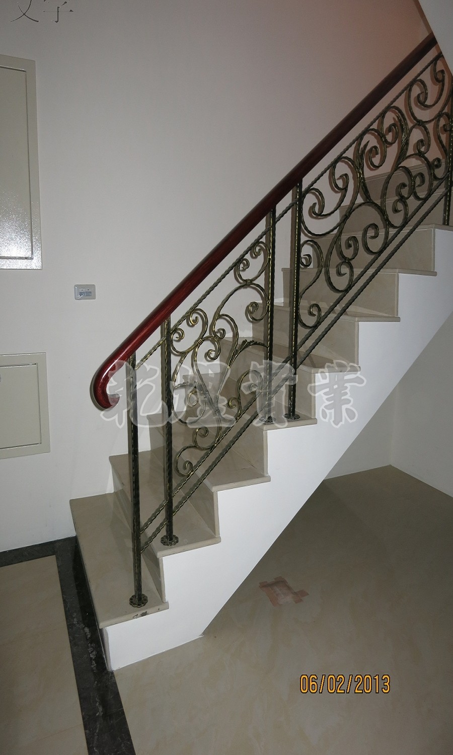 客製化鍛造扶手0182