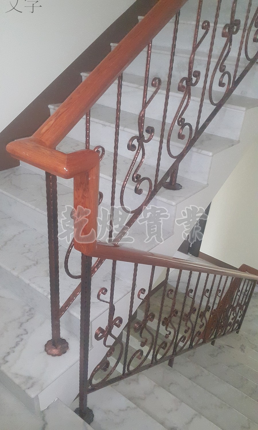 樓梯鍛造扶手0010